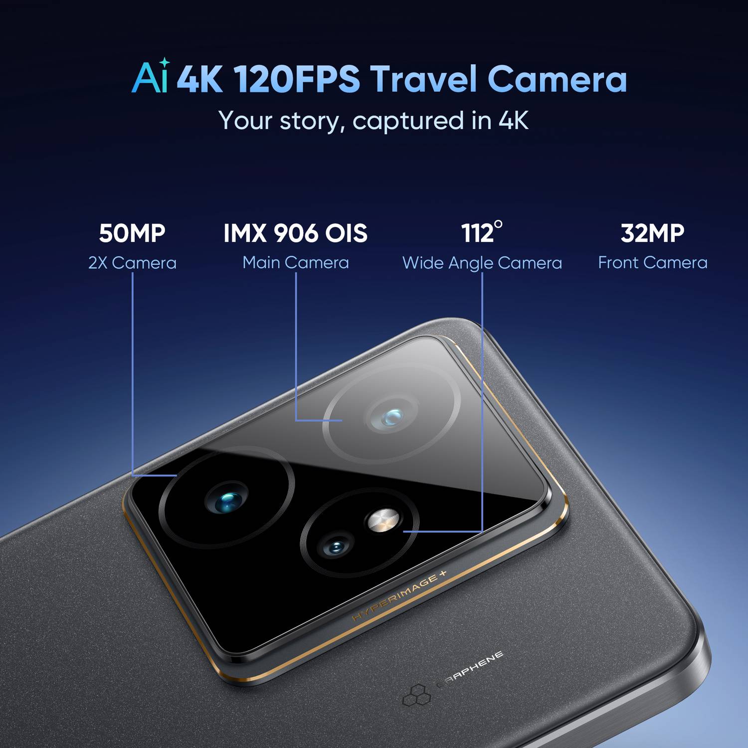 realme GT 7 512GB Icesense Black - Image 4