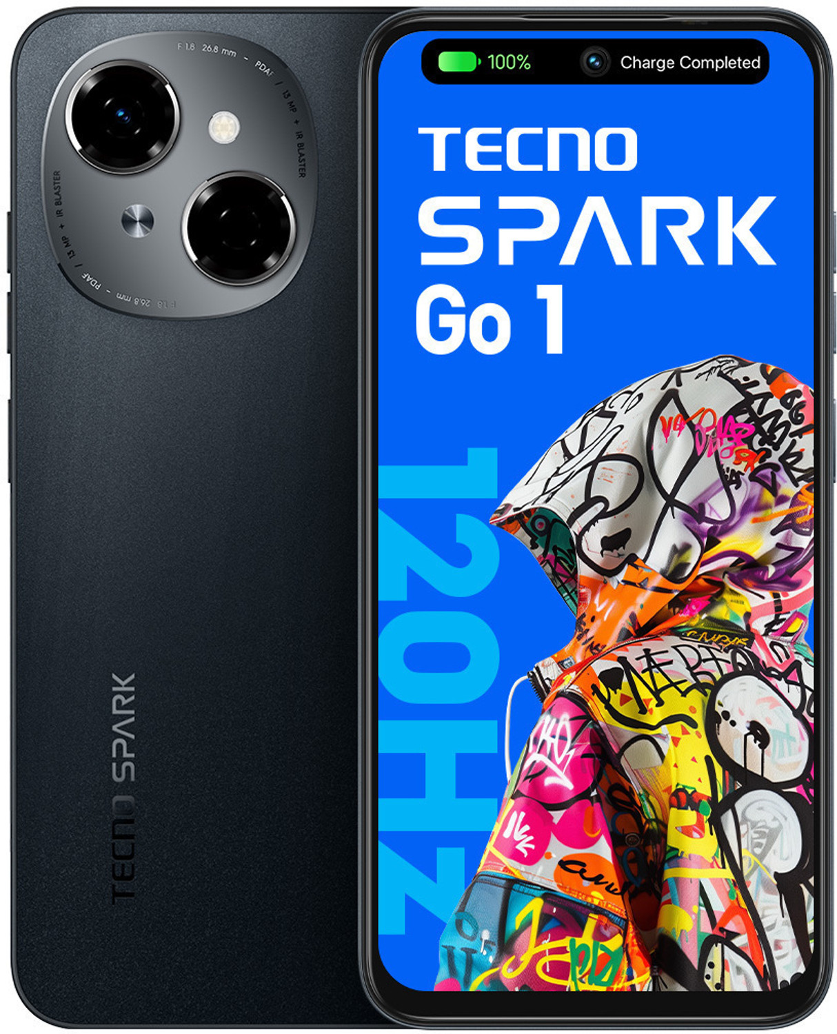 Image of Tecno Spark Go 1 (Startrail Black, 64 GB)
