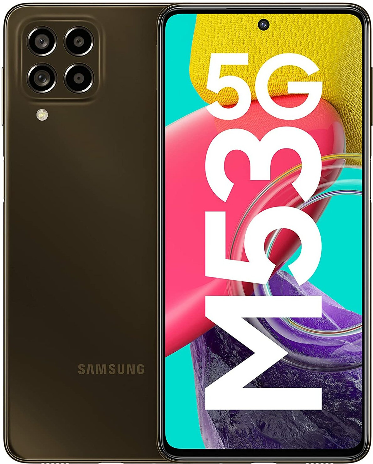 Image of Samsung Galaxy M53 5G (Brown, 128 GB)