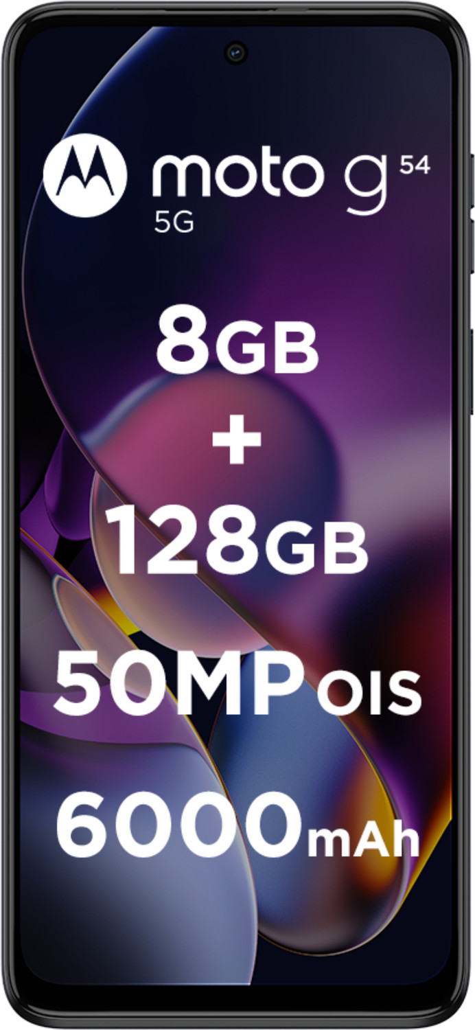 Image of Motorola g54 5G (Midnight Blue, 128 GB)