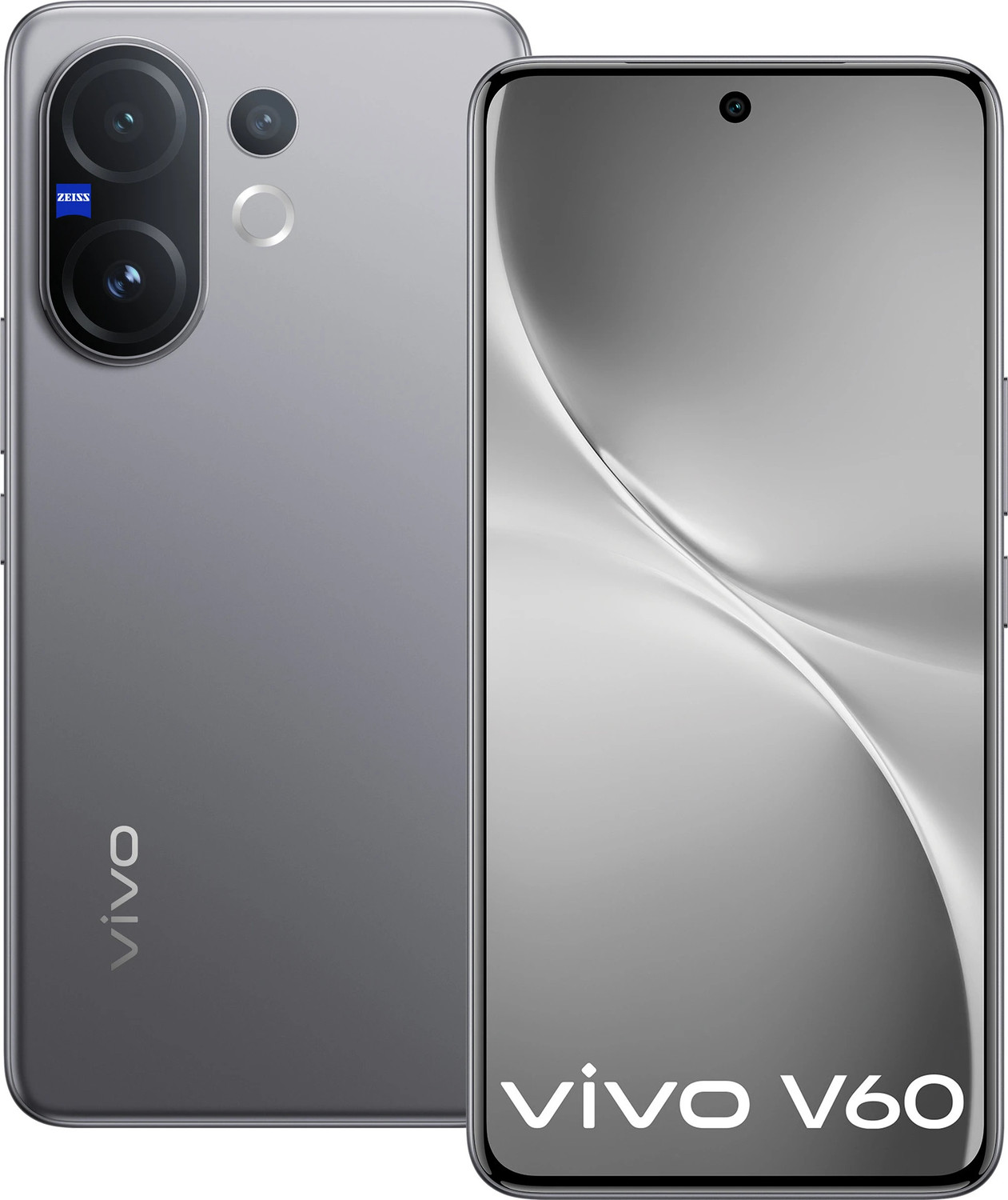 Image of vivo V60 5G (Mist Gray, 256 GB)