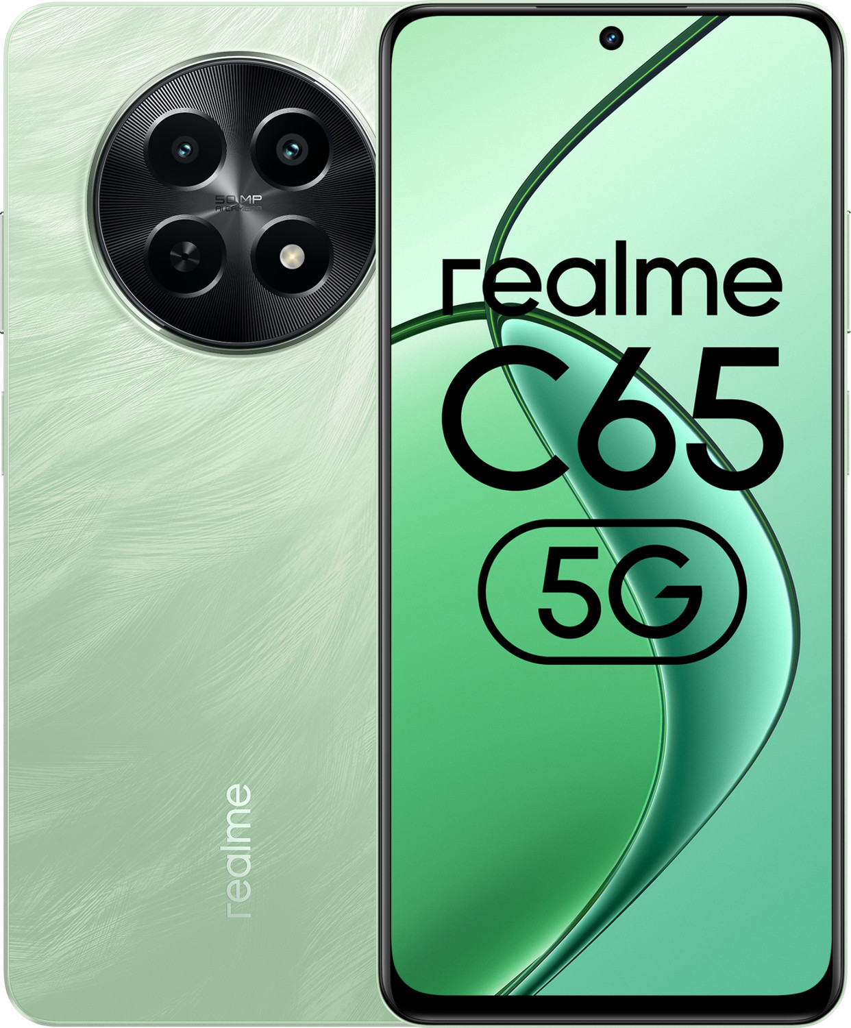 Image of realme C65 5G (Feather Green, 128 GB)