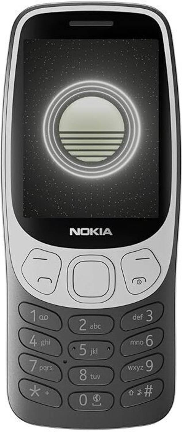 Nokia 3210 4G Dual SIM Keypad Phone, Scan & Pay UPI, USB Type C (