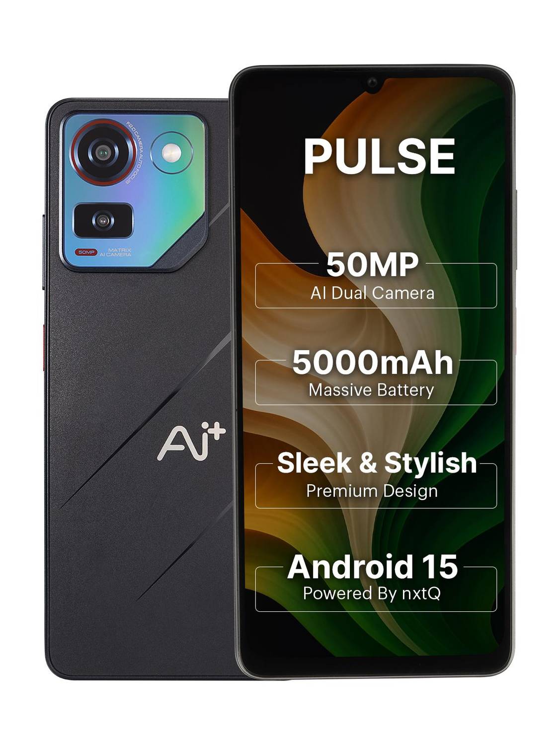 Ai+ Pulse 1 (Black, 64 GB)
