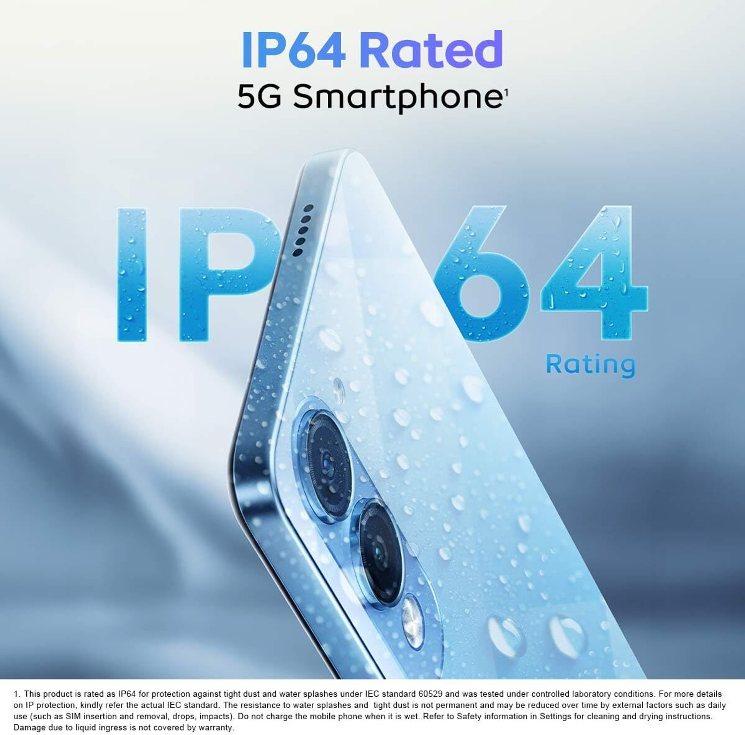 Image of IQOO Z10 Lite 5G (Titanium Blue, 128 GB)