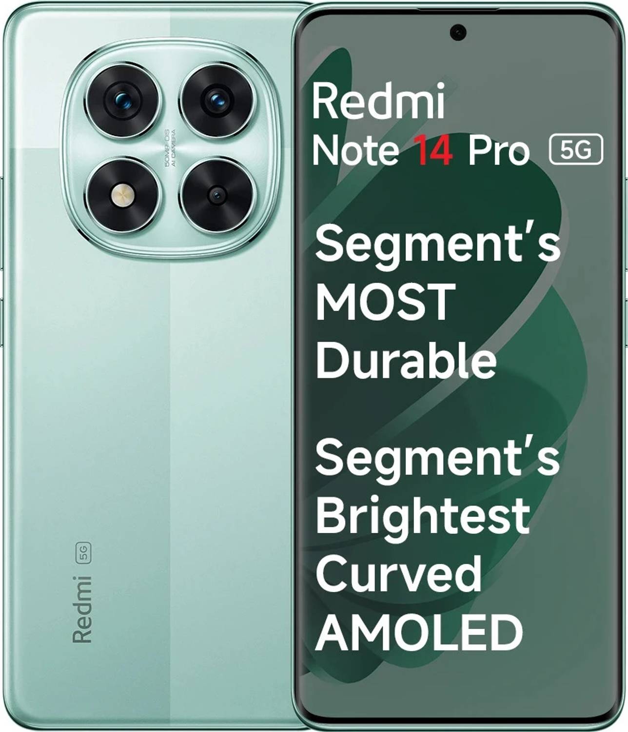 REDMI Note 14 Pro 5G (Ivy Green, 128 GB) (8 GB RAM)