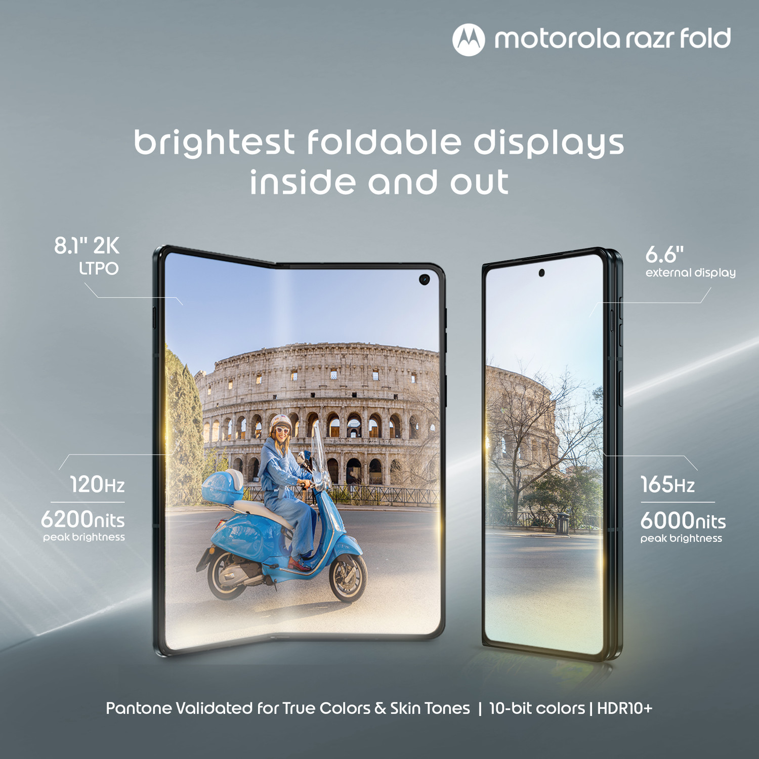 Image of MOTOROLA Razr fold (PANTONE Blackened blue, 512 GB)