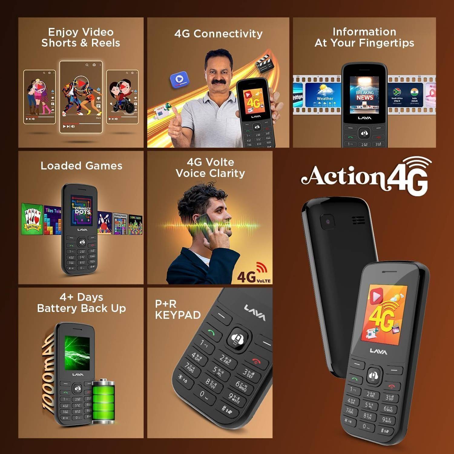 Lava Action 4G