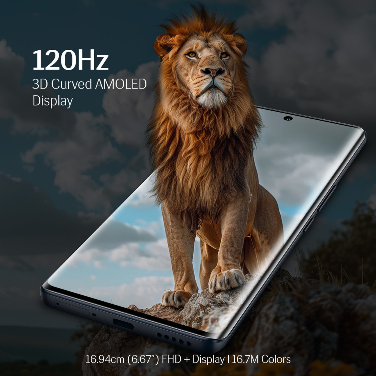 Image of LAVA Blaze Duo (Celestial Blue, 128 GB)