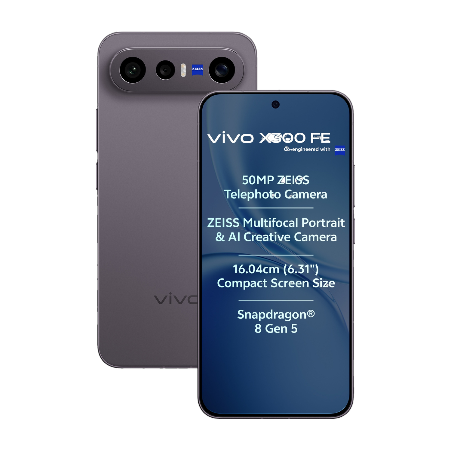 vivo X300 FE 256GB Noir Black - Image 1