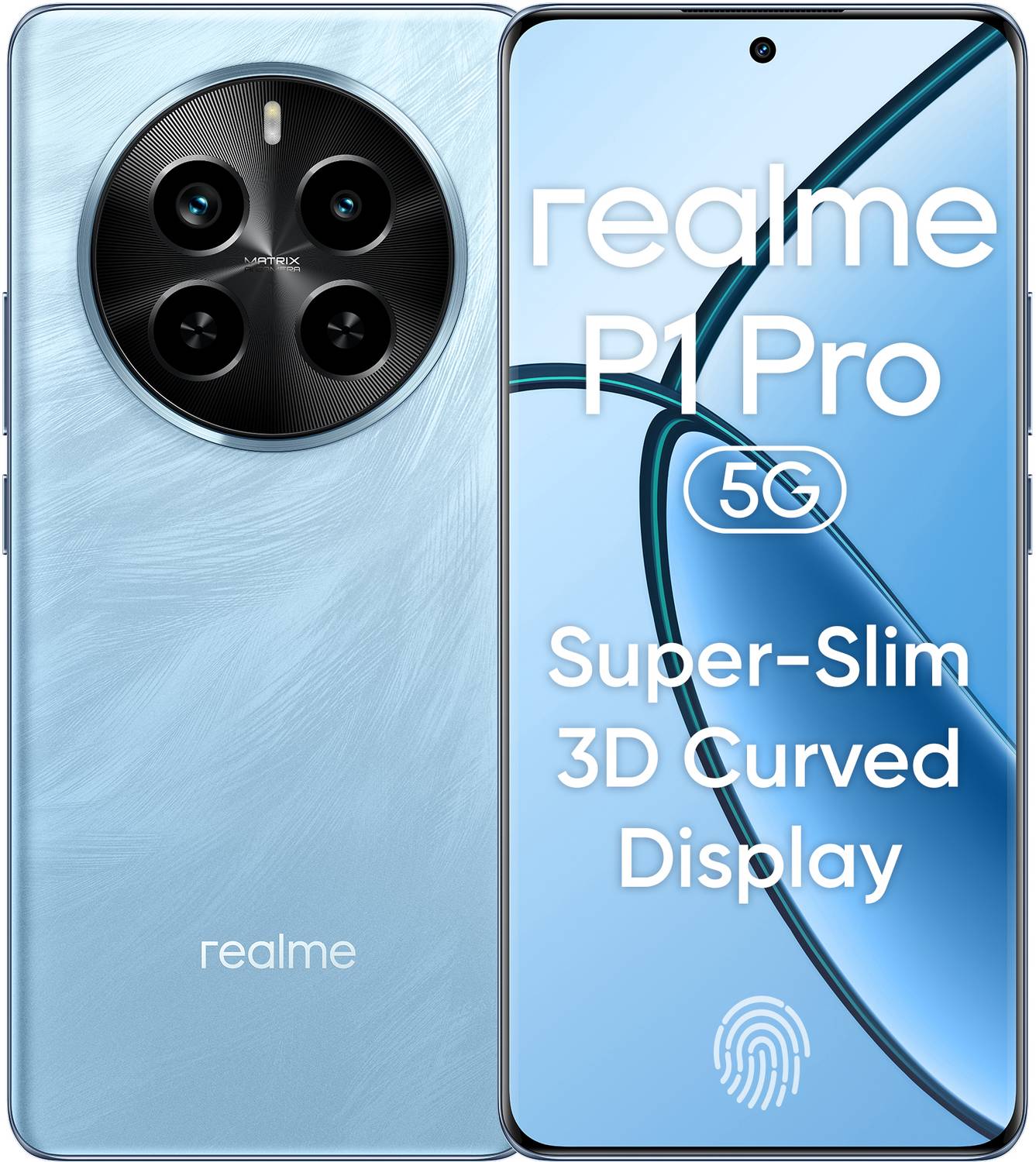 realme P1 Pro 5G 256GB Parrot Blue - Image 1