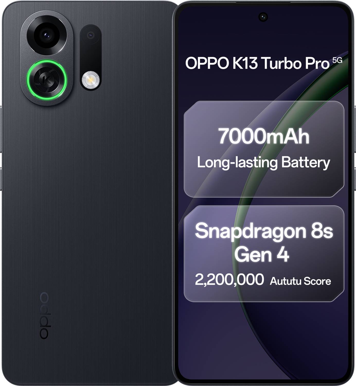 OPPO K13 Turbo Pro 5G Midnight Maverick 256GB