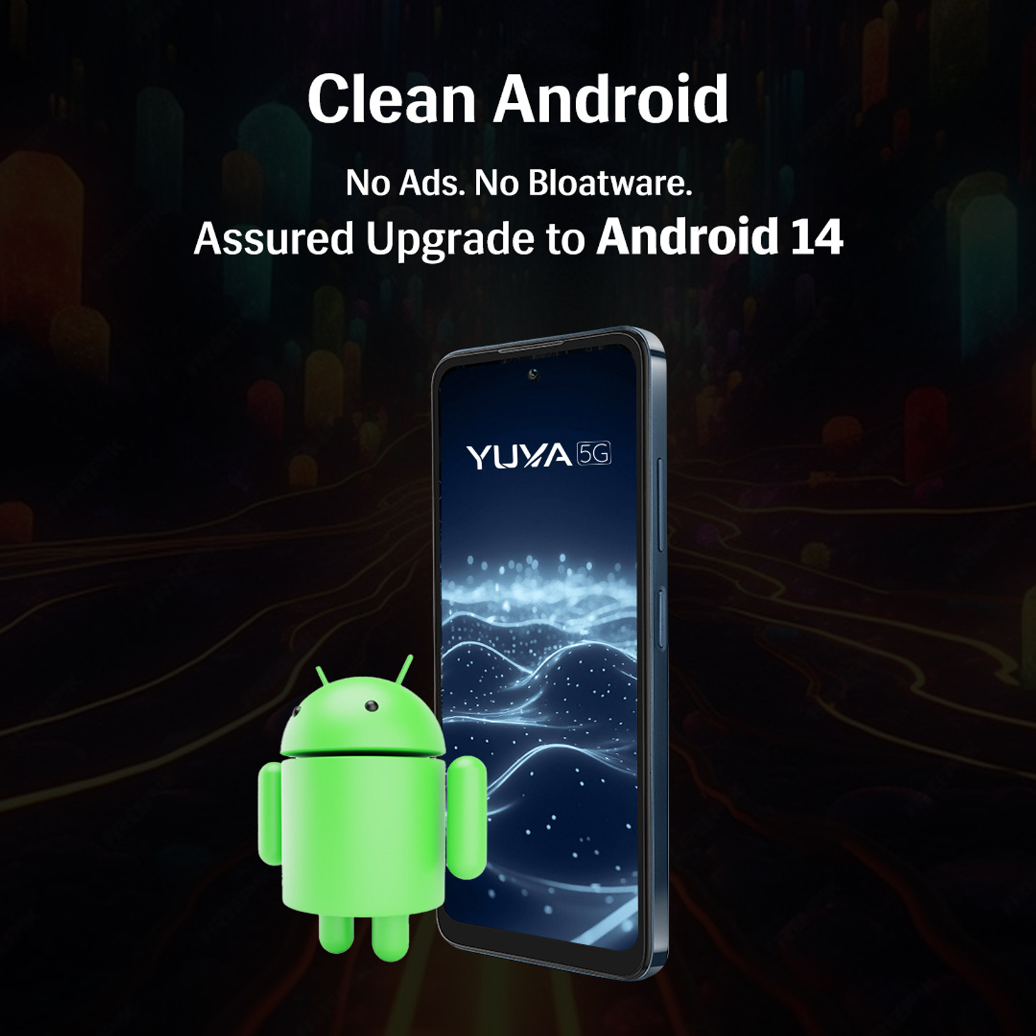 Image of LAVA Yuva 5G (Mystic Blue, 64 GB)
