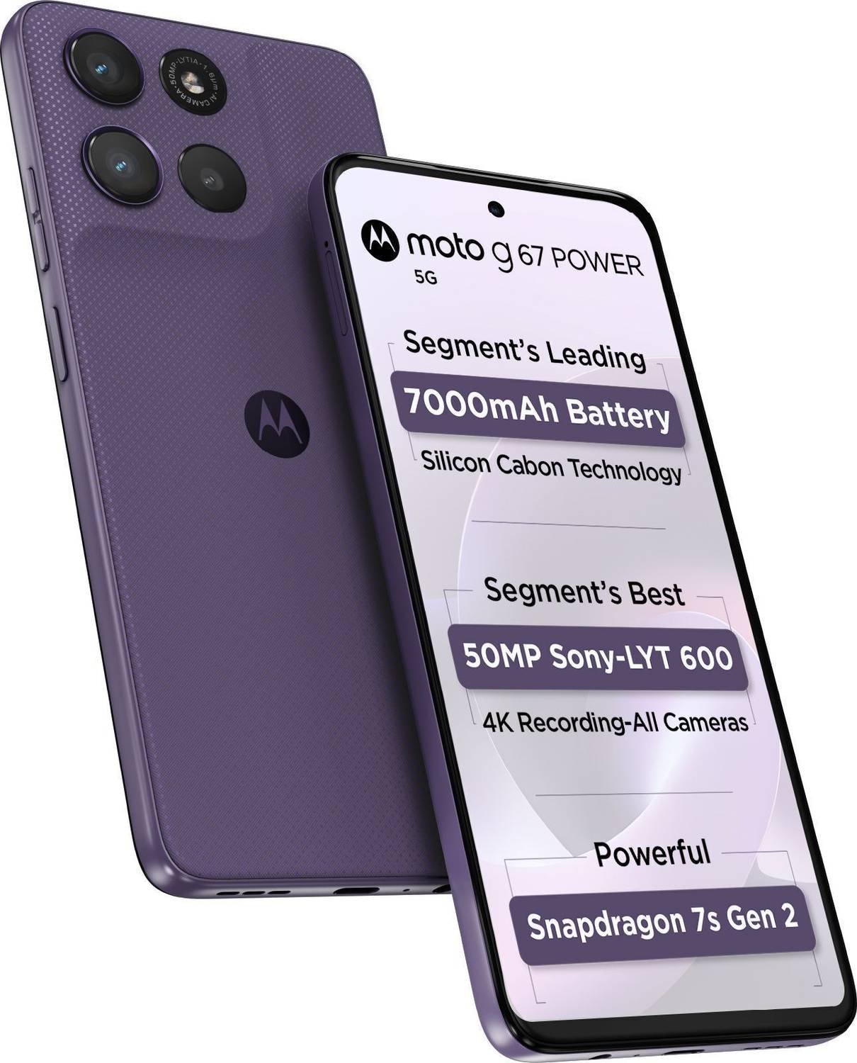Motorola g67 power 5G (256 GB, Pantone PARACHUTE) - Image 3