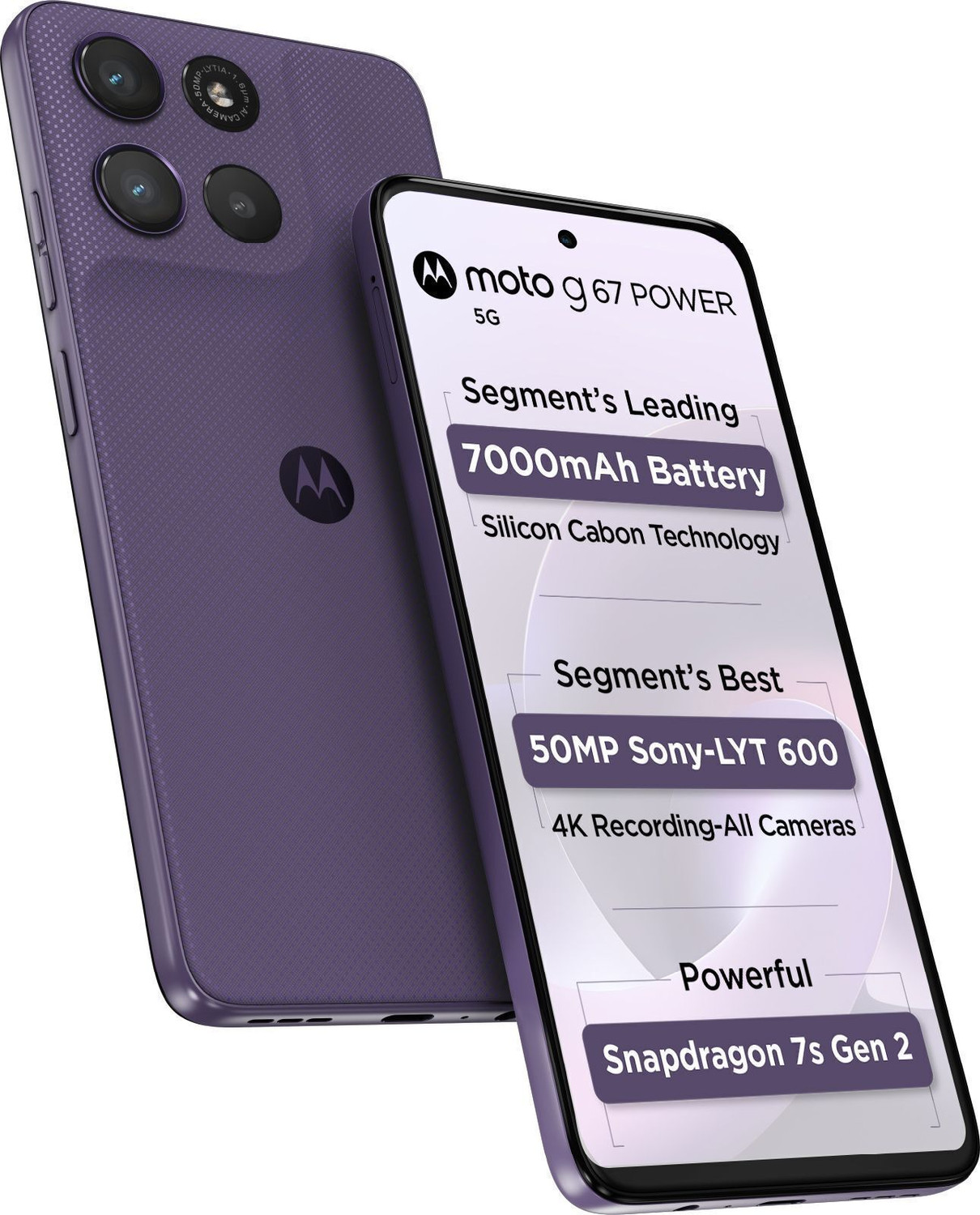 Image of MOTOROLA g67 power 5G Snapdragon (Pantone Parachute, 128 GB)