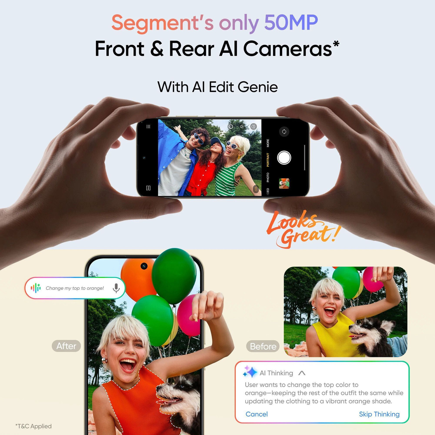 Image of realme 15T 5G (Suit Titanium, 256 GB)