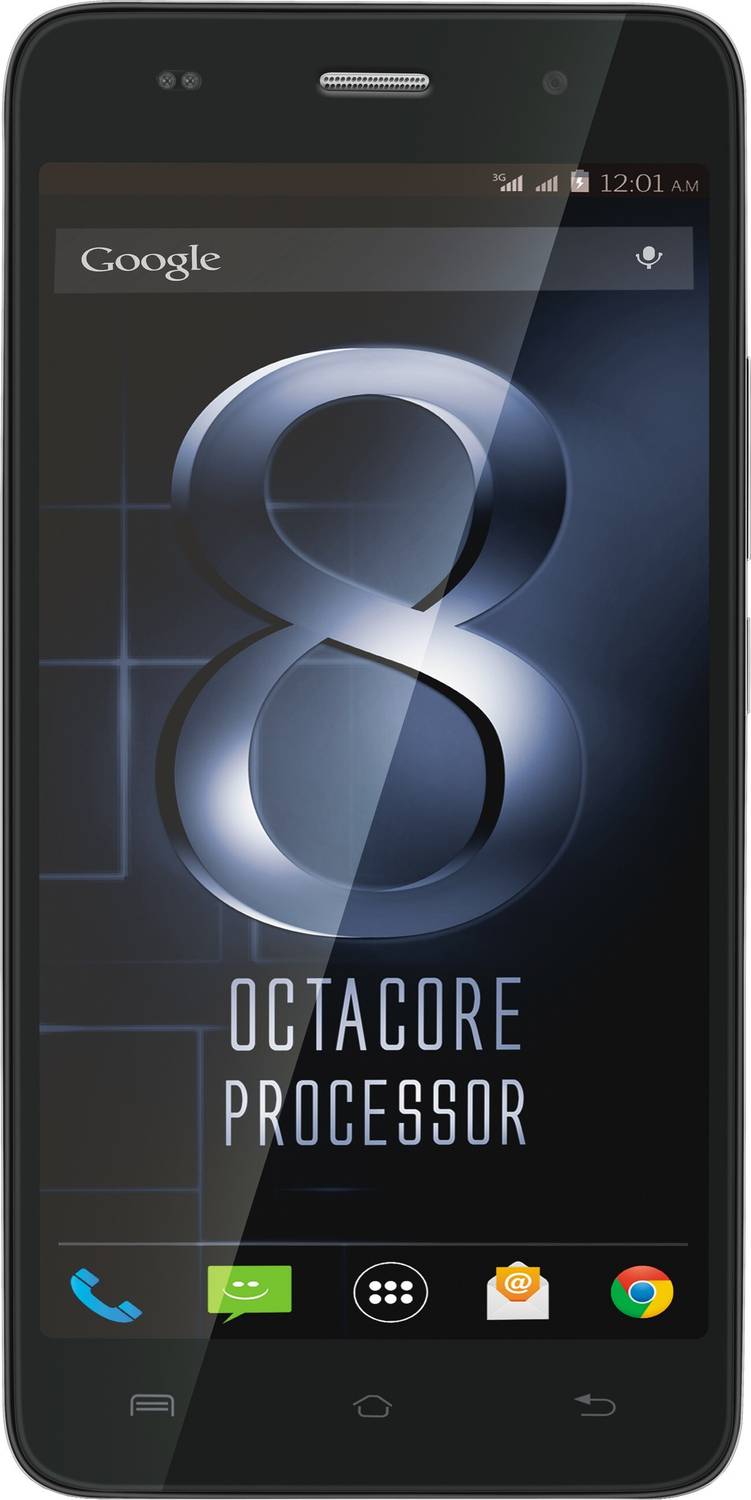 LAVA Iris X8 (Black, 16 GB) (2 GB RAM)