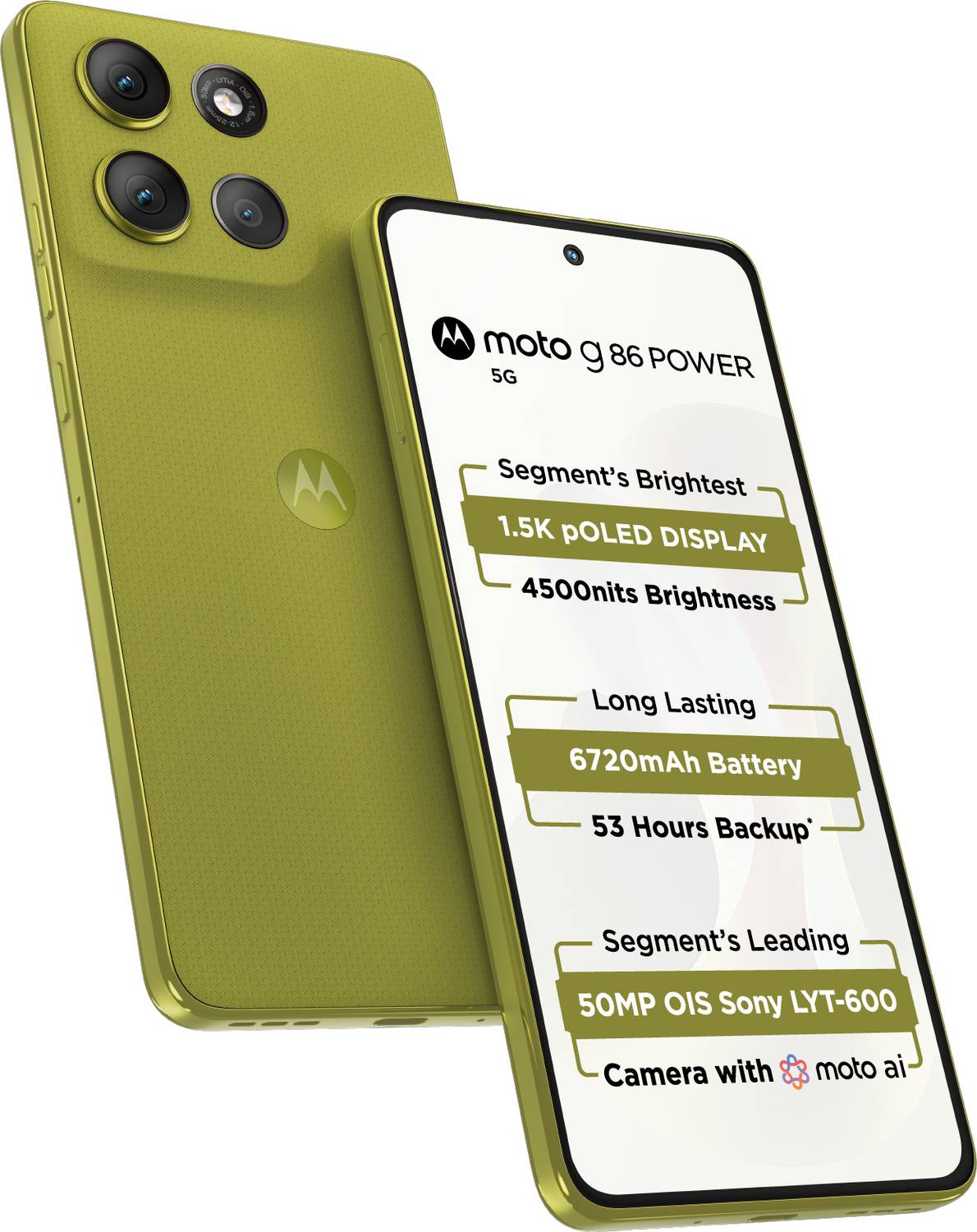 Motorola G86 Power 5G 128GB Golden Cypress