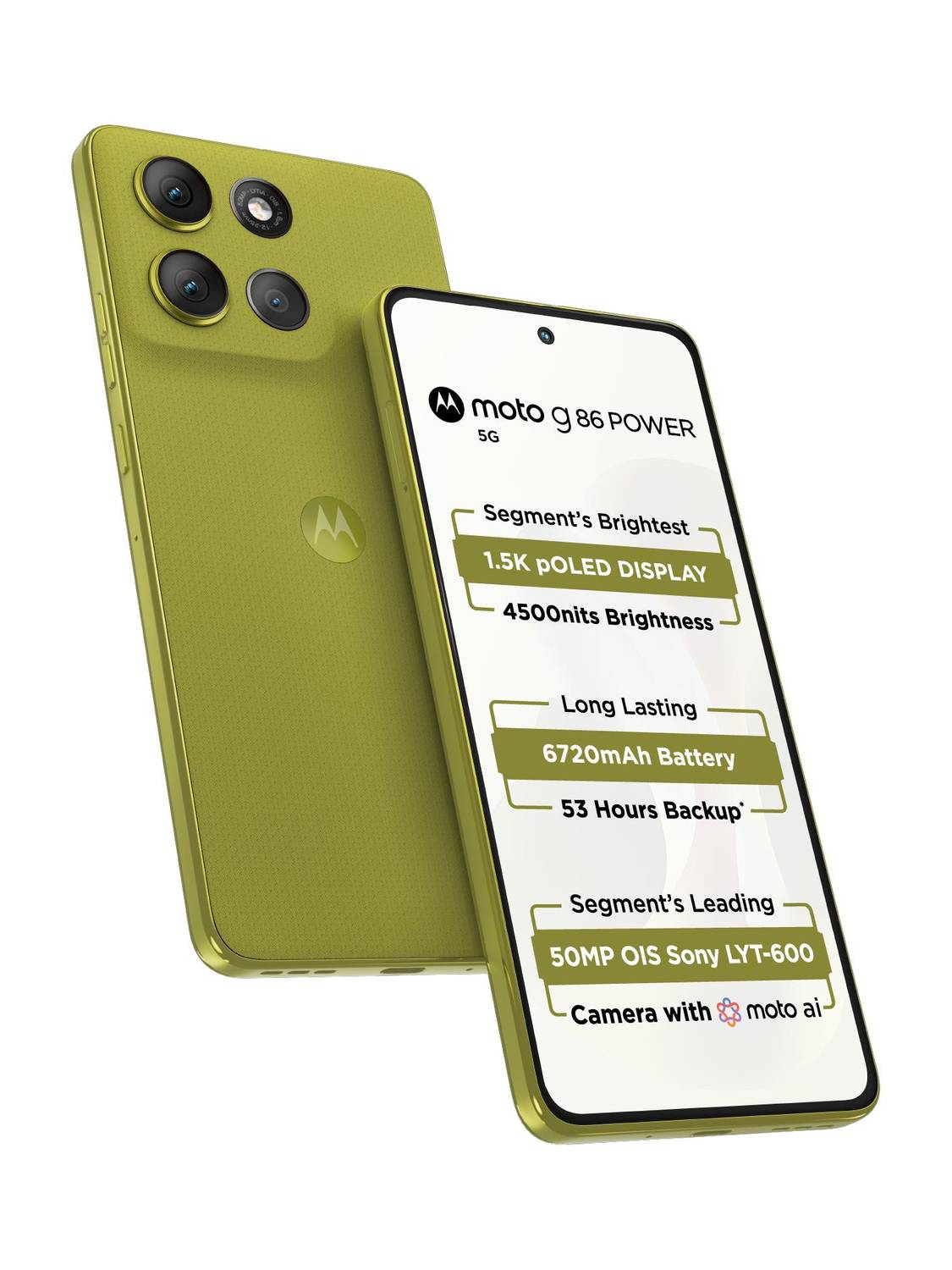 Motorola G86 Power 5G 128GB Gold - Image 1