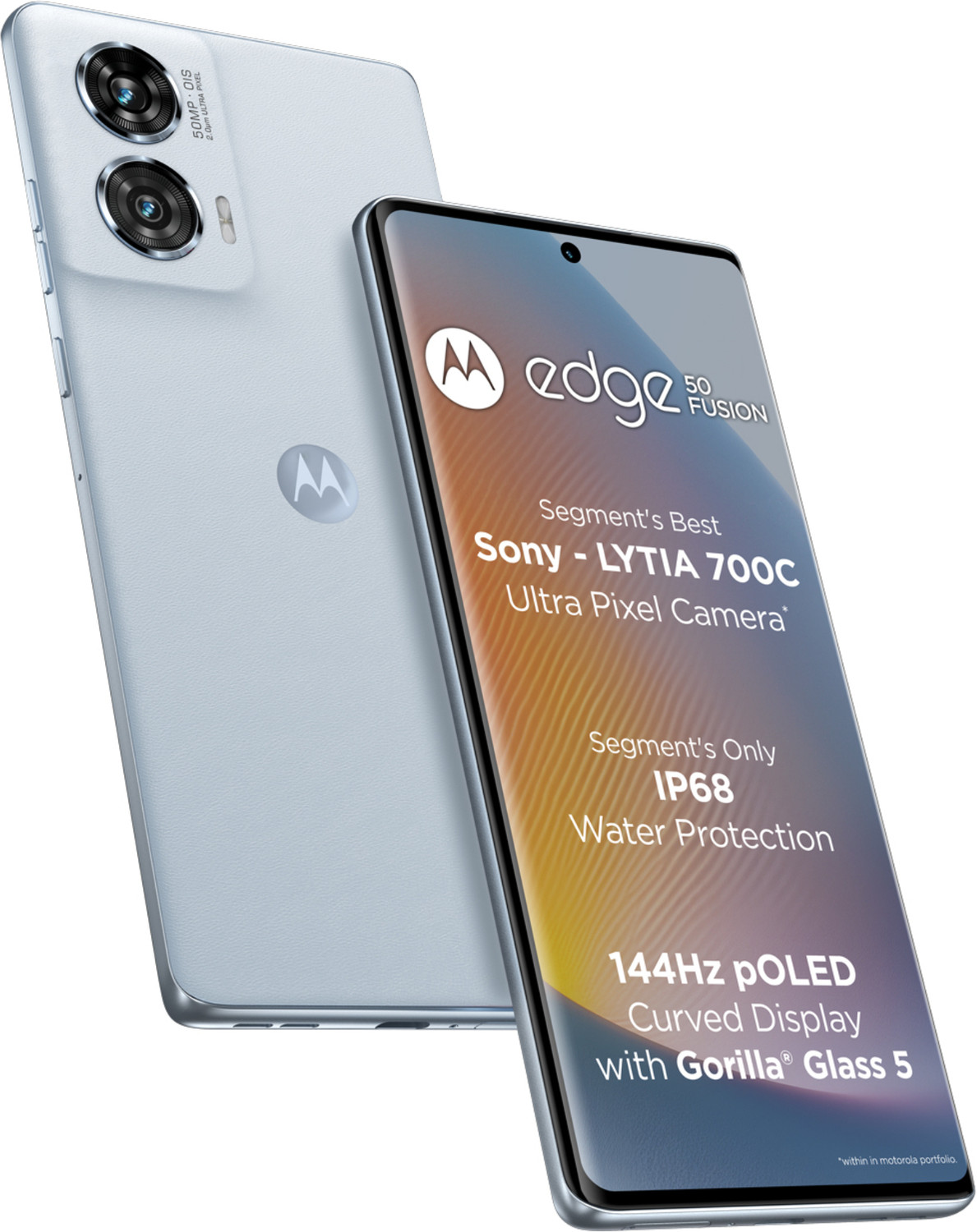 Image of Motorola Edge 50 Fusion (Marshmallow Blue, 256 GB)