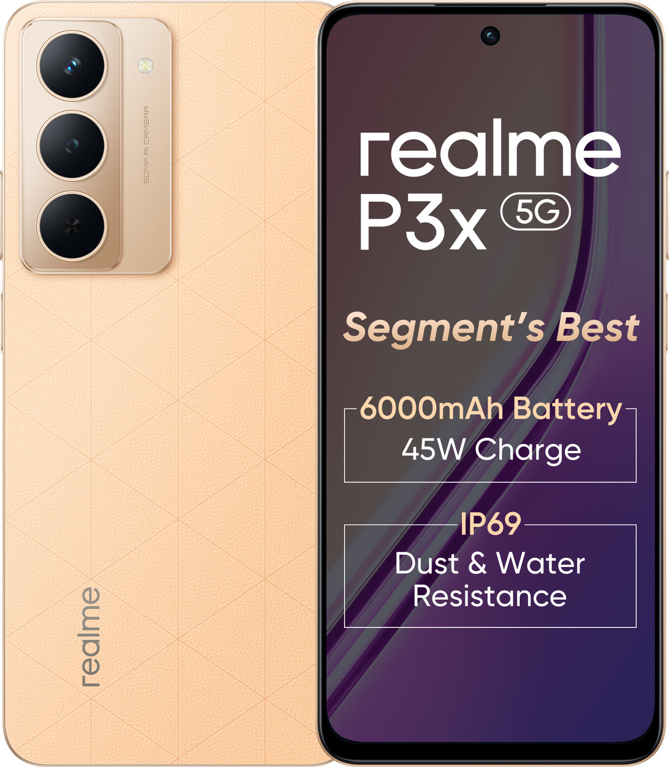 Image of realme P3x 5G (Stellar Pink, 128 GB)
