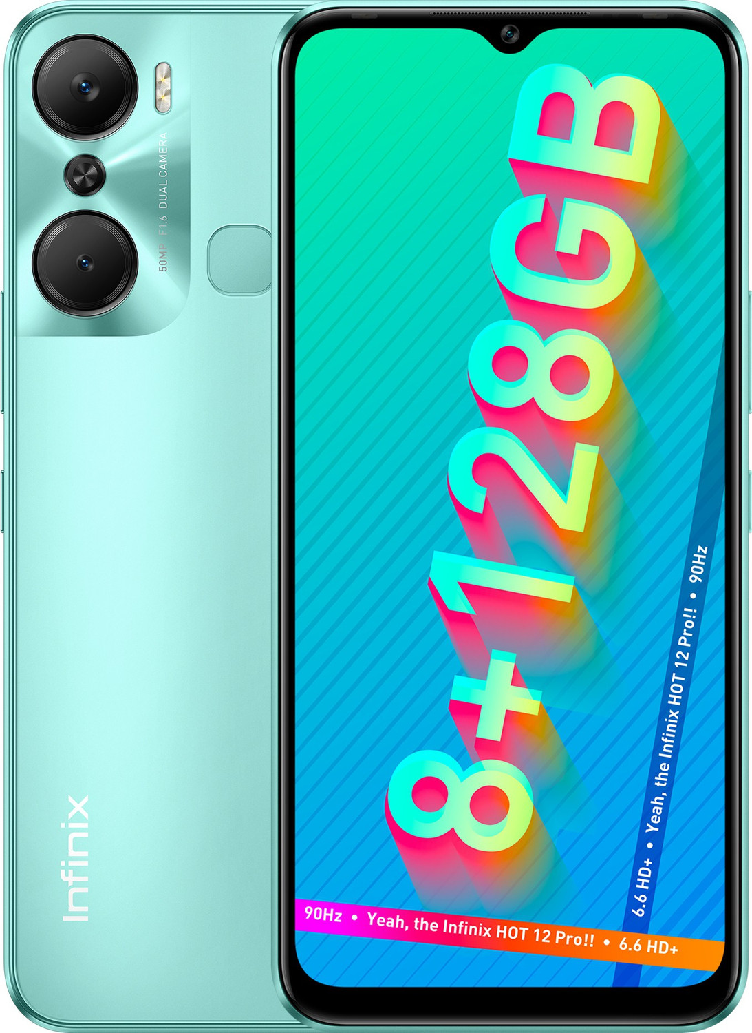 Image of Infinix Hot 12 Pro (Lightsaber Green, 128 GB)