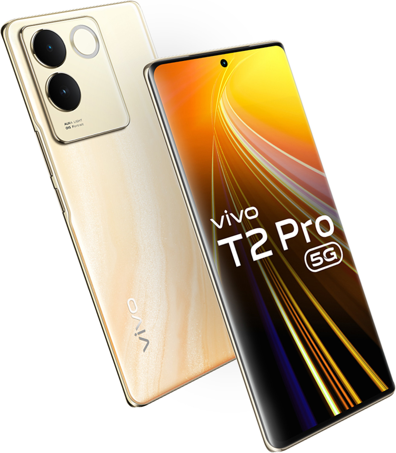 Image of vivo T2 Pro 5G (Dune Gold, 128 GB)