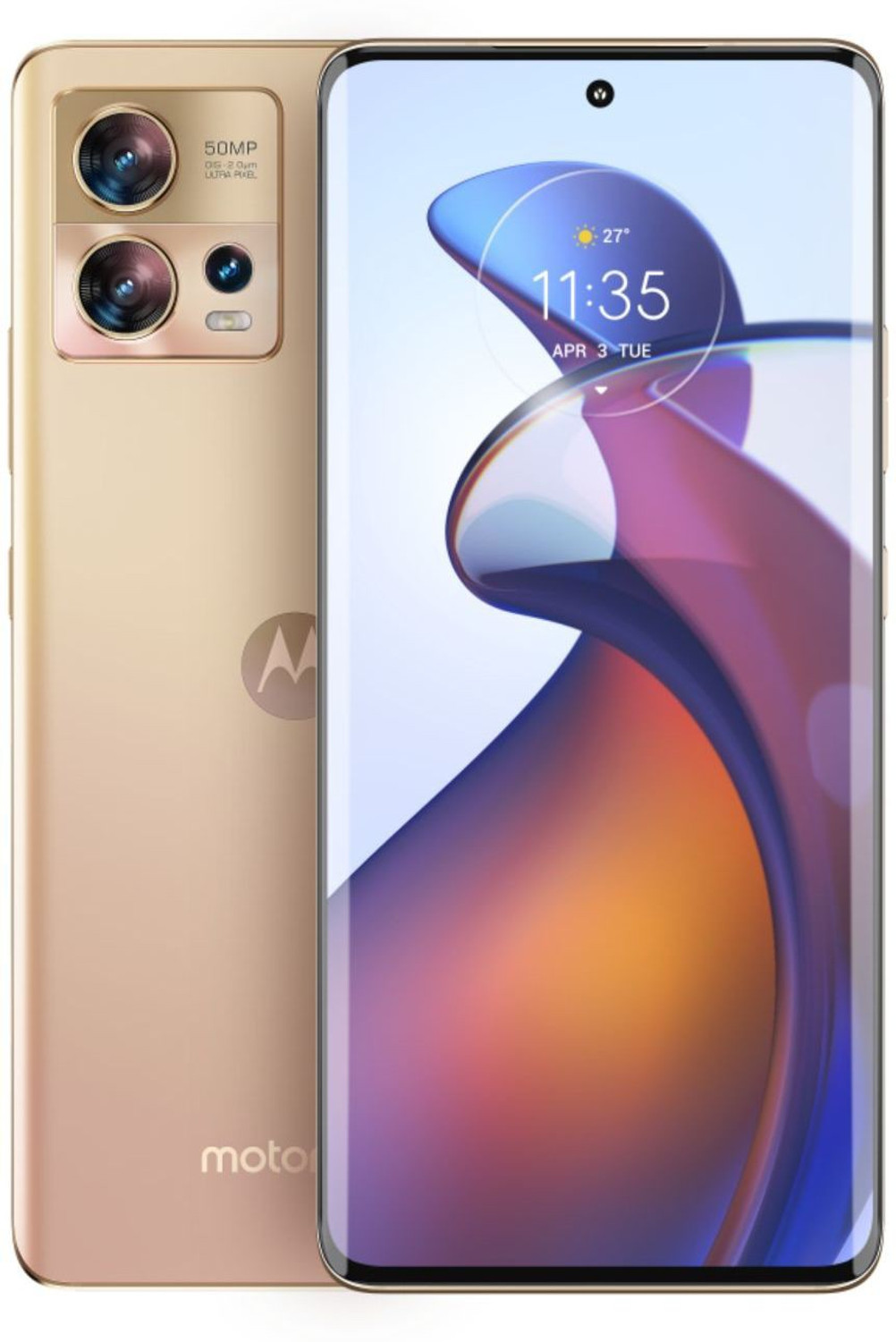 Image of Motorola Edge 30 Fusion (Solar Gold, 128 GB)