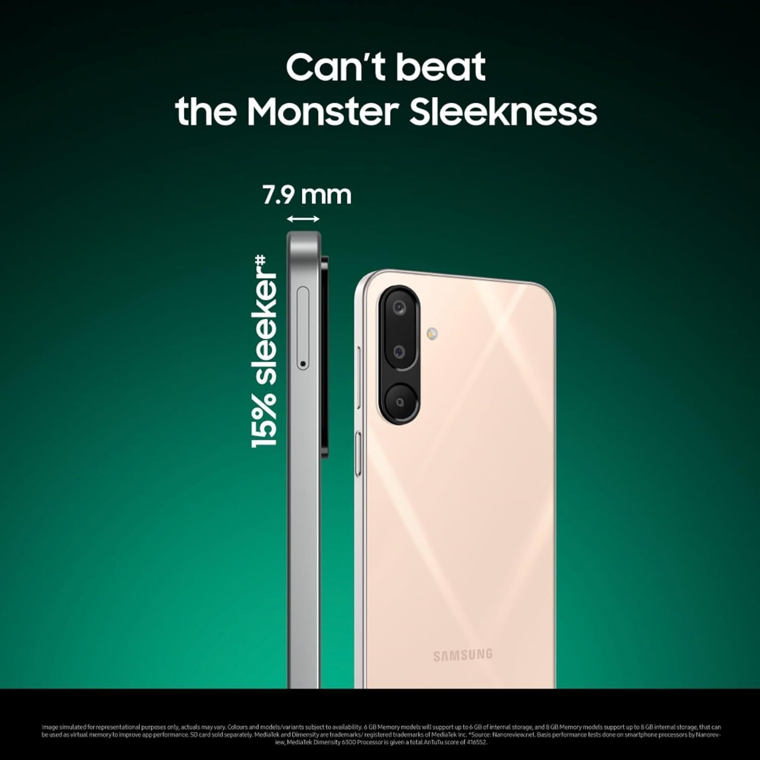 Image of Samsung Galaxy M16 5G (Blush Pink, 128 GB)