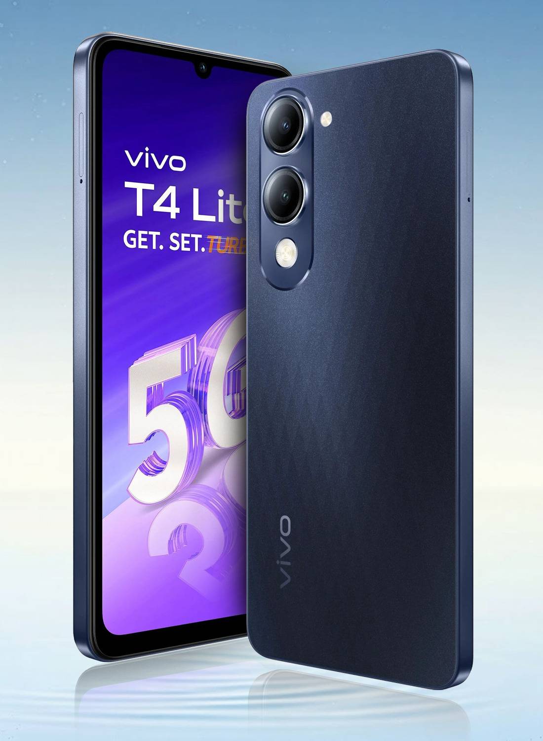 vivo T4 Lite 5G Charger in the Box (Prism Blue, 64 GB)