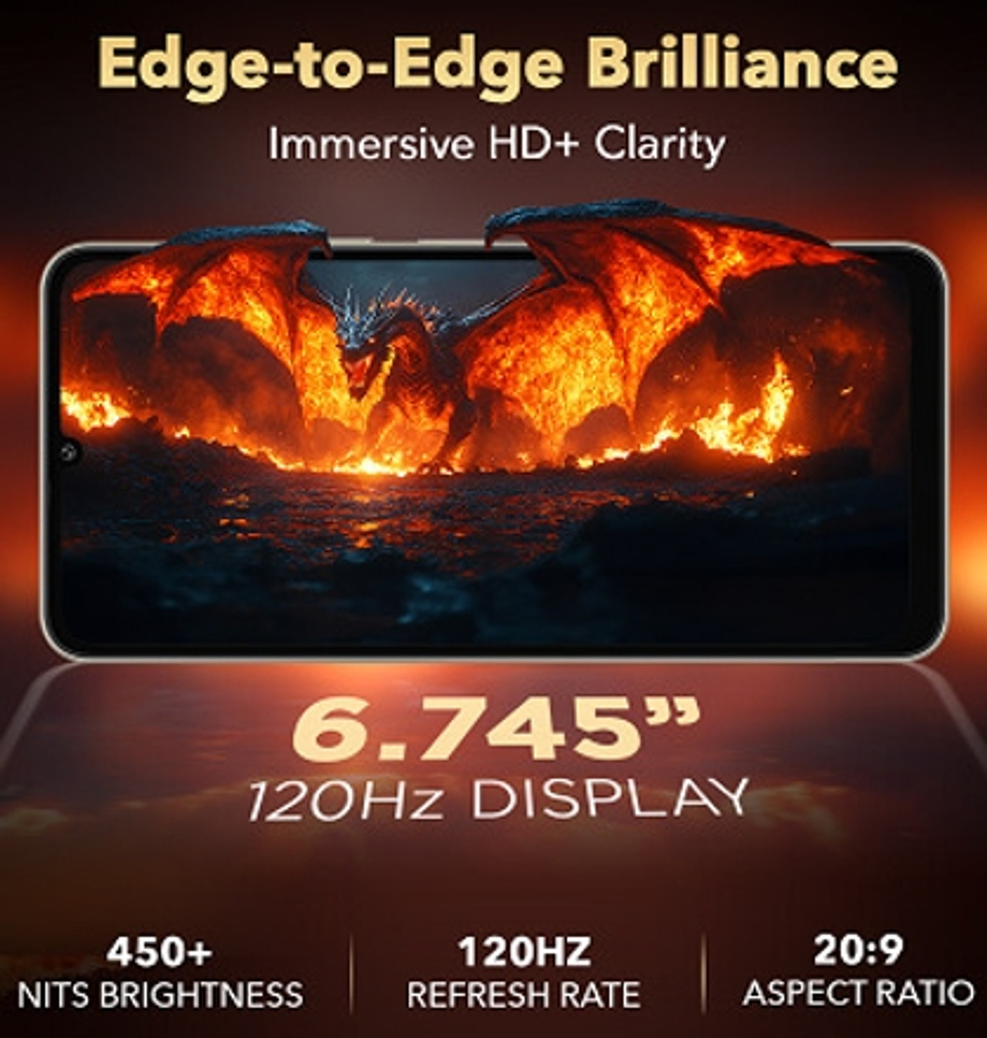 Image of LAVA Blaze Dragon 5G (Midnight Mist, 128 GB)