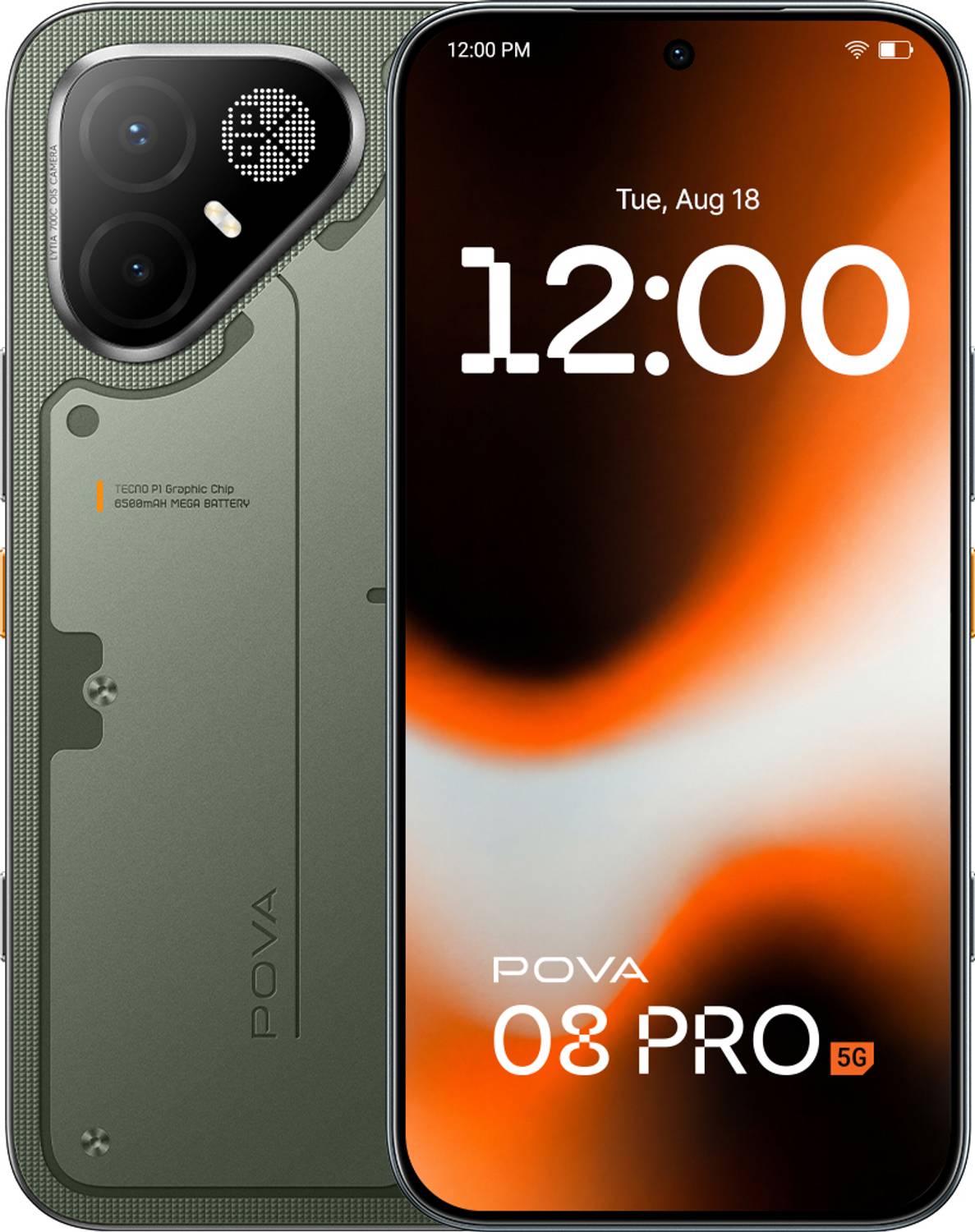 Tecno Pova 8 Pro 5G 256GB Tundra Green - Image 1