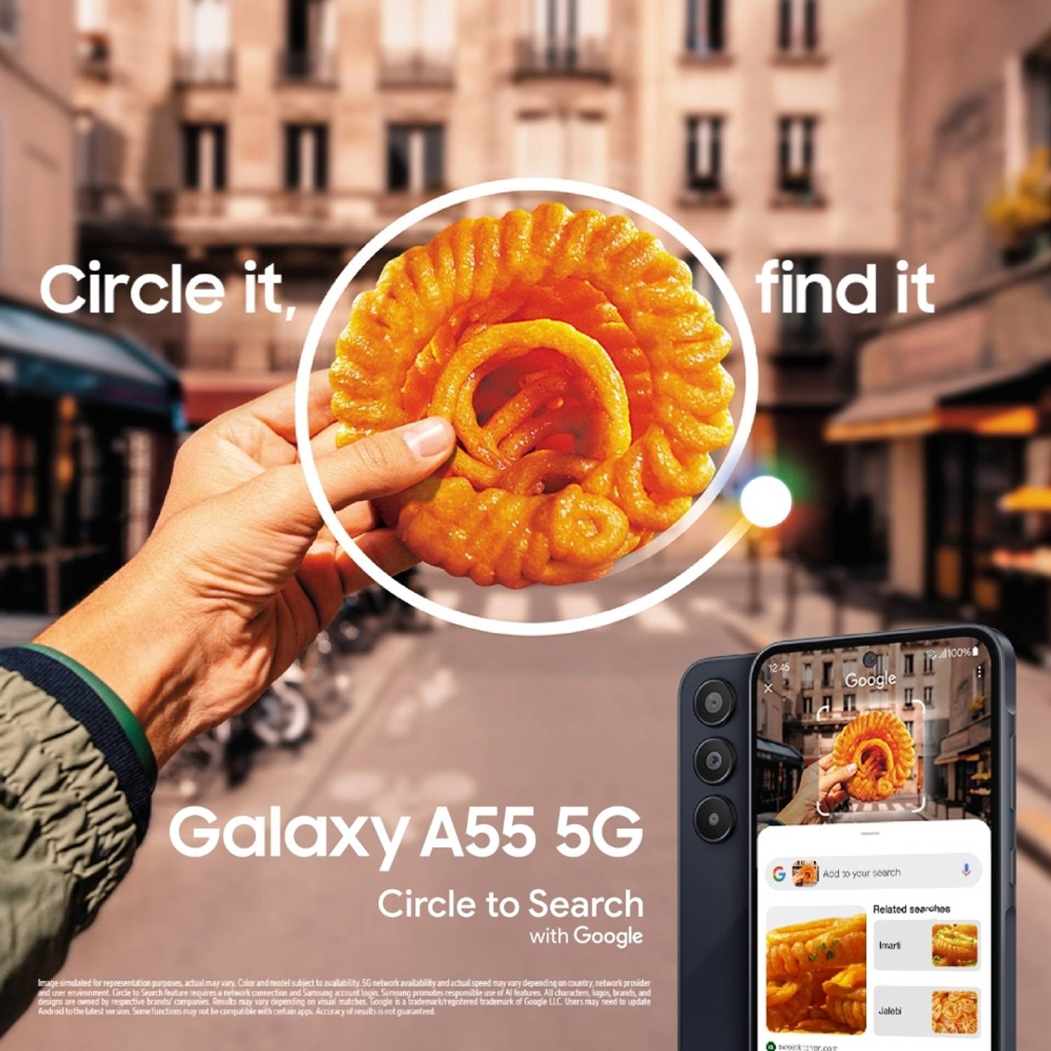 Samsung Galaxy A55 5G 128GB Awesome Navy - Image 2
