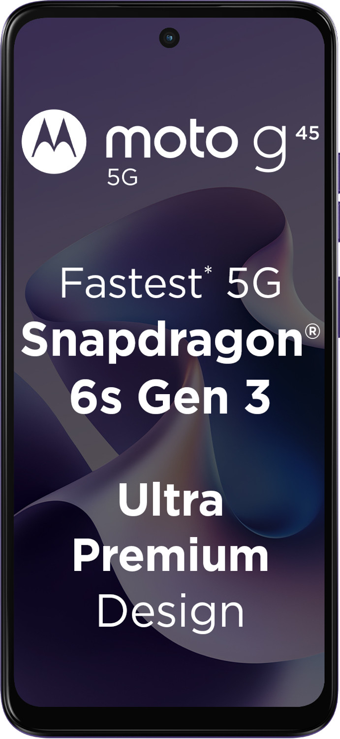 Image of Motorola g45 5G (Pantone Dahlia Purple, 128 GB)