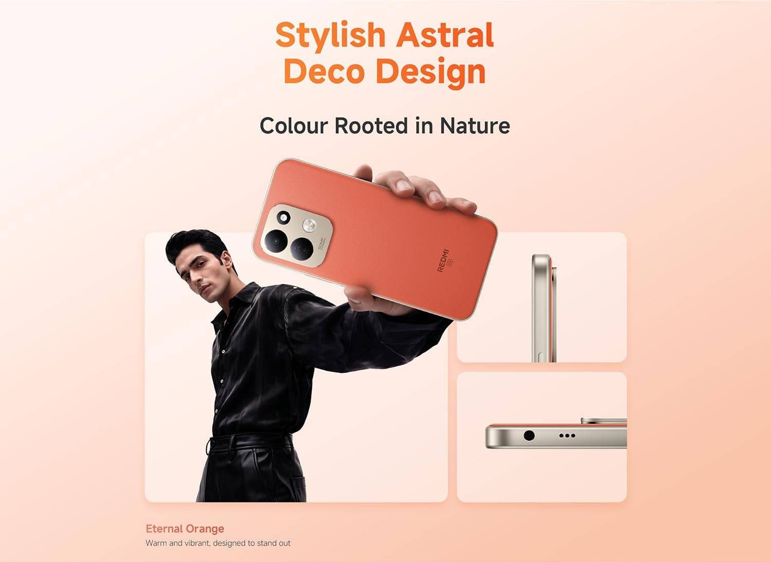 Redmi 17 5G 128GB Eternal Orange - Image 3