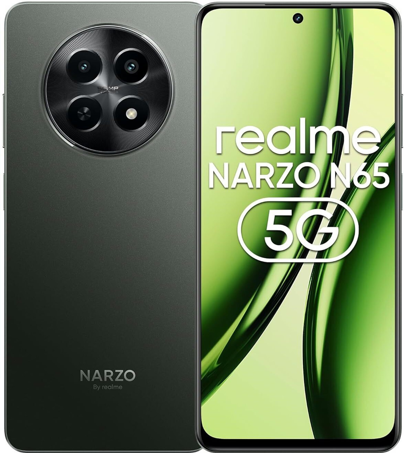 Image of realme Narzo N65 5G (Deep Green, 128 GB)
