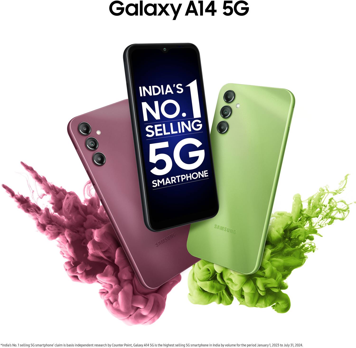 Samsung Galaxy A14 5G 128GB Dark Red - Image 2