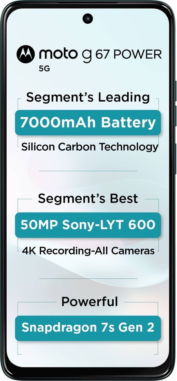 MOTOROLA g67 power 5G 256GB Blue - Image 2