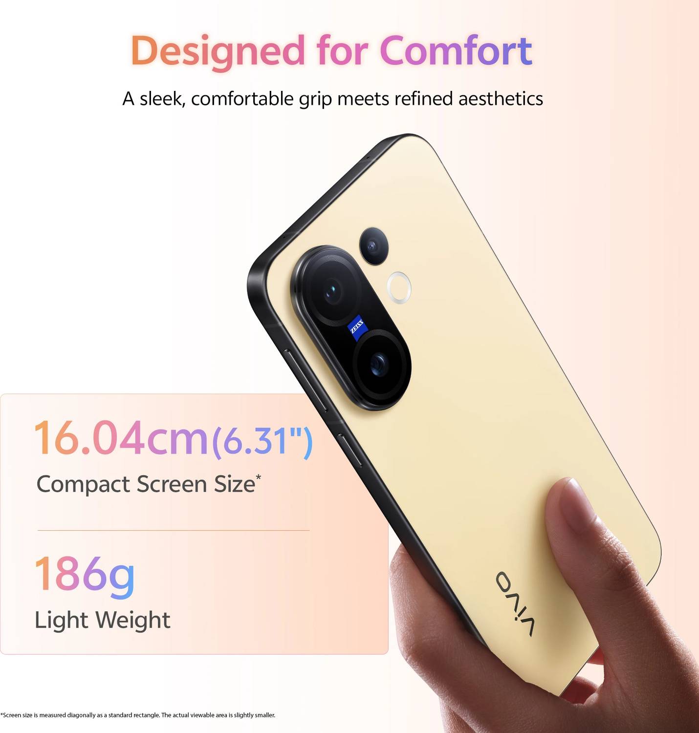 vivo X200 FE 256GB Amber Yellow - Image 2