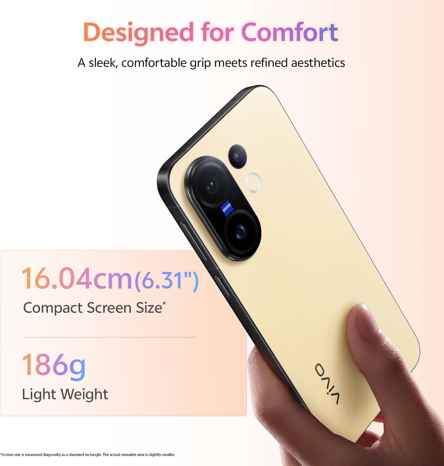 Image of vivo X200 FE (Amber Yellow, 512 GB)