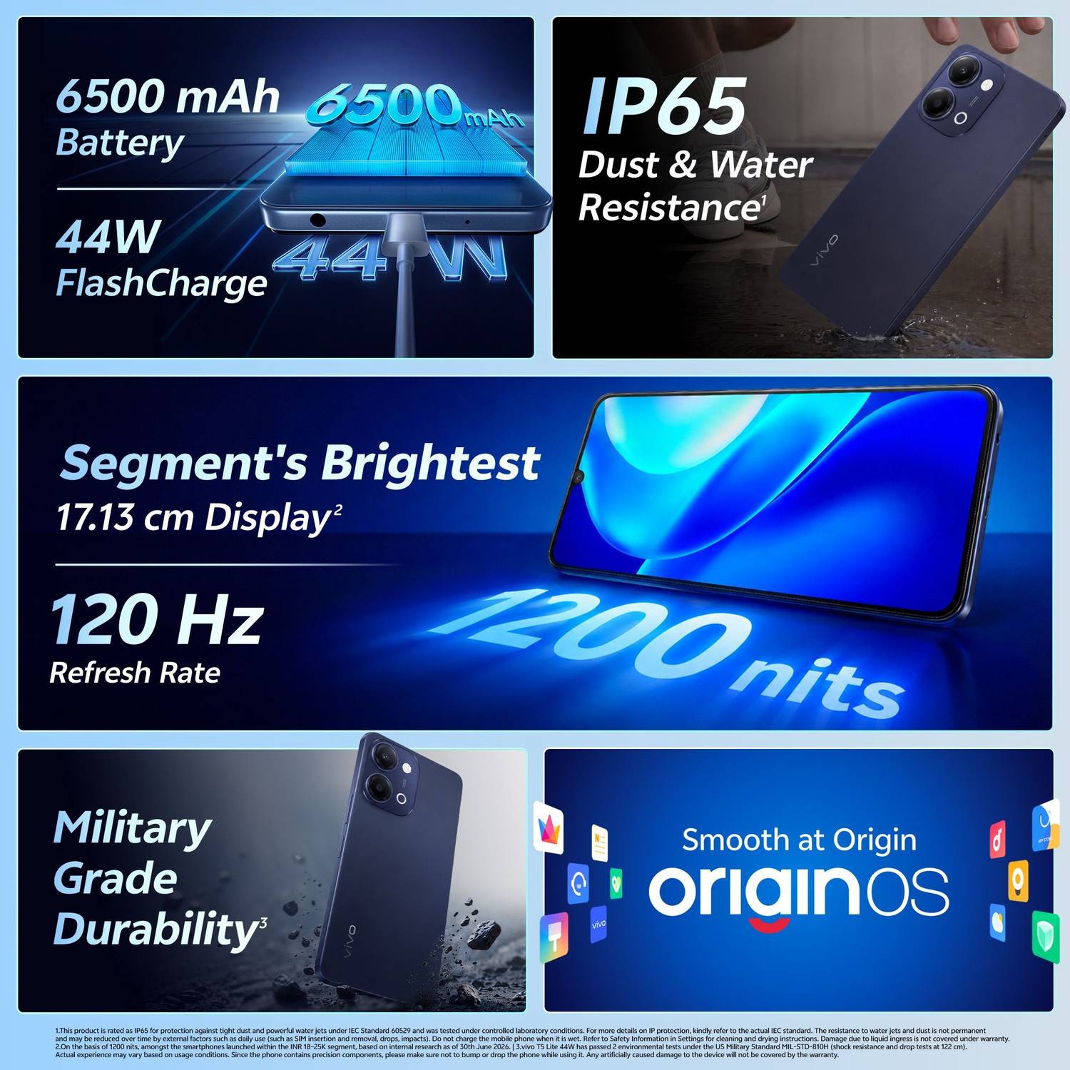 vivo T5 Lite 44W 5G 256GB Twilight Shadow - Image 2