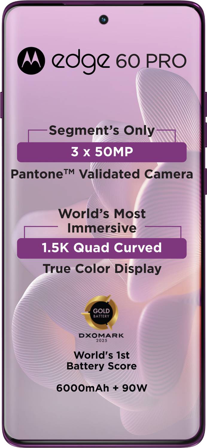 Motorola Edge 60 Pro 256GB Pantone Sparkling Grape - Image 2
