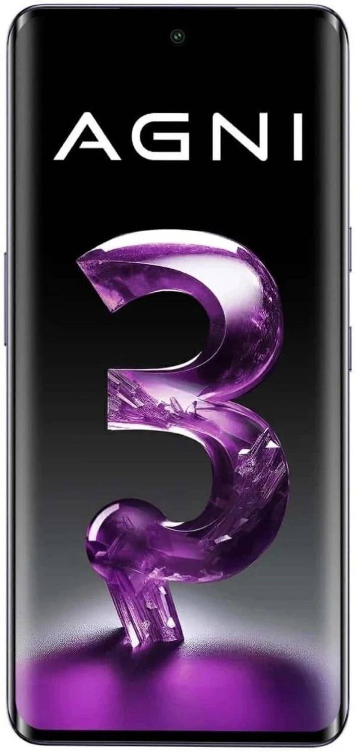 LAVA Agni 3 5G 128GB Heather Glass - Image 1