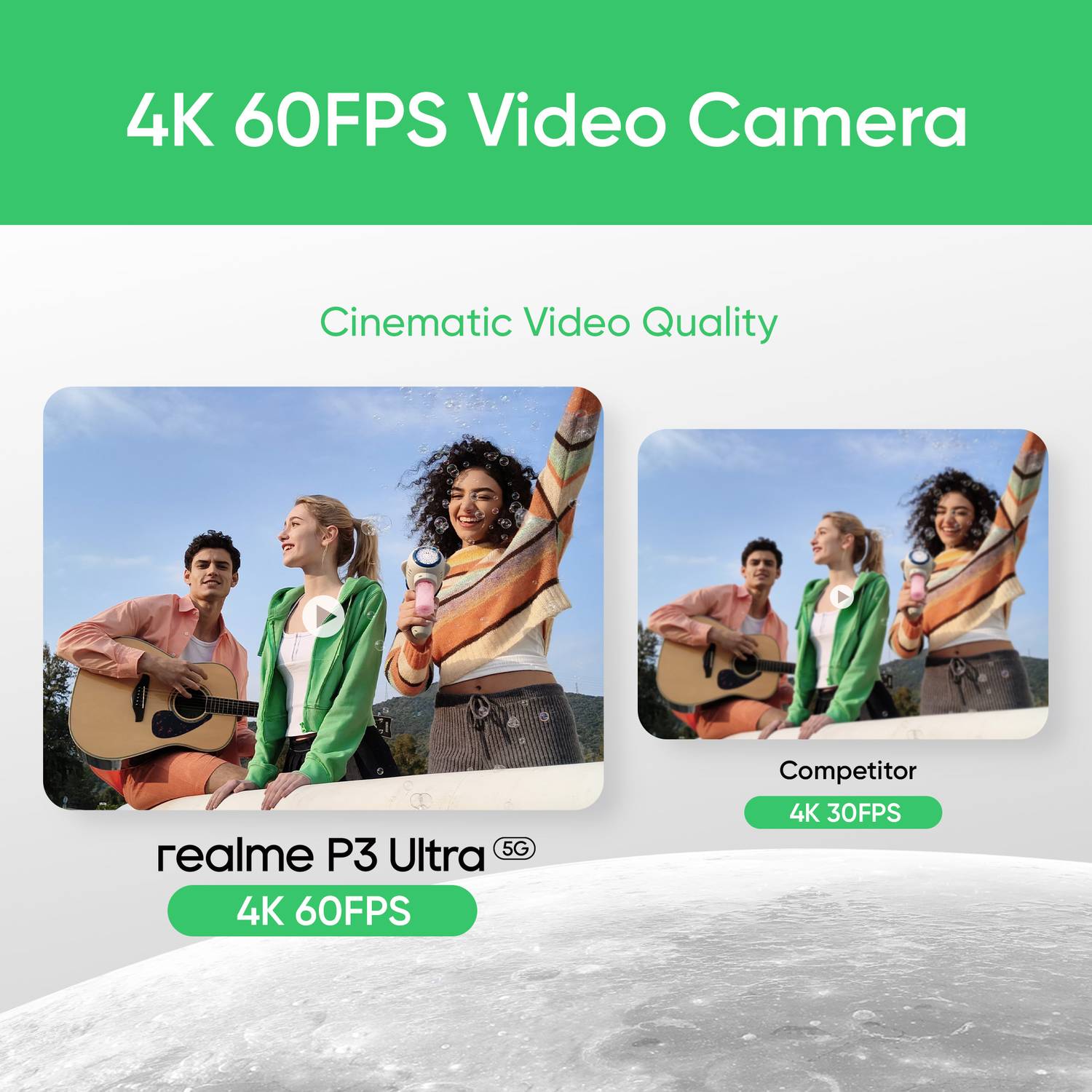 realme P3 Ultra 5G 128GB Orion Red - Image 4