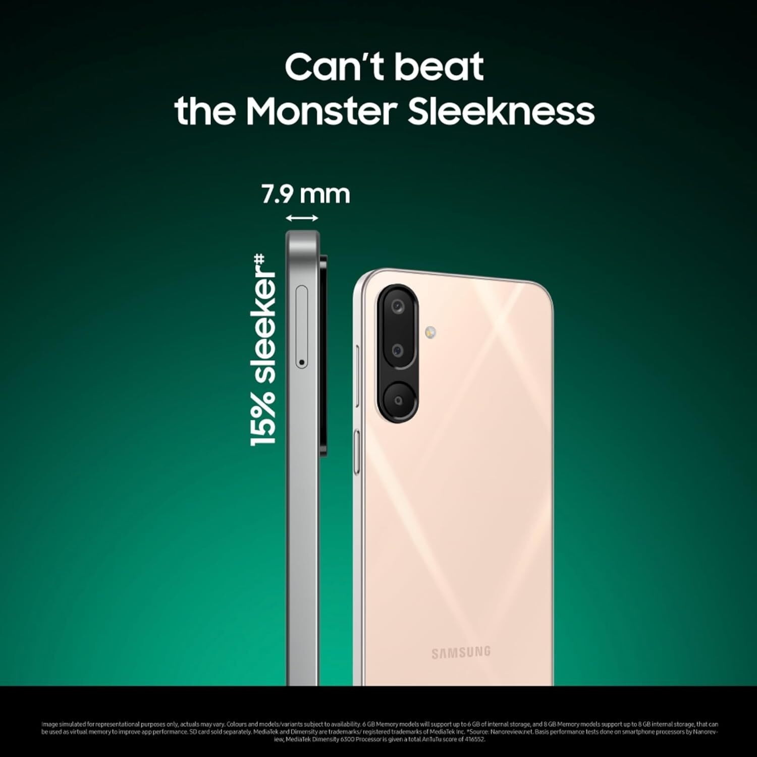 Image of Samsung Galaxy M16 5G (Blush Pink, 128 GB)