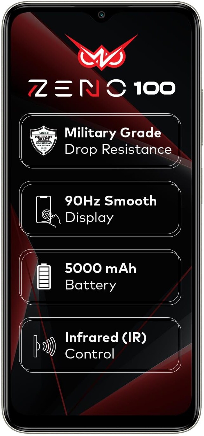 Image of itel Zeno A100C (Titanium Gold, 64 GB)