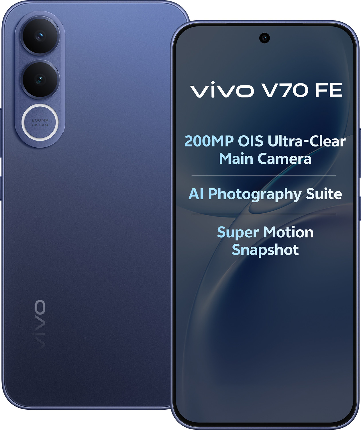 Image of vivo V70 FE (Monsoon Blue, 128 GB)