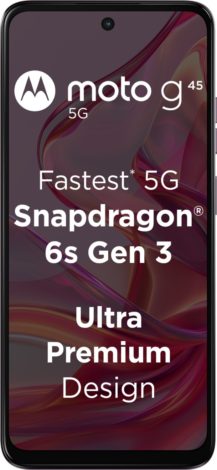 Image of Motorola g45 5G (Pink Lavender, 128 GB)