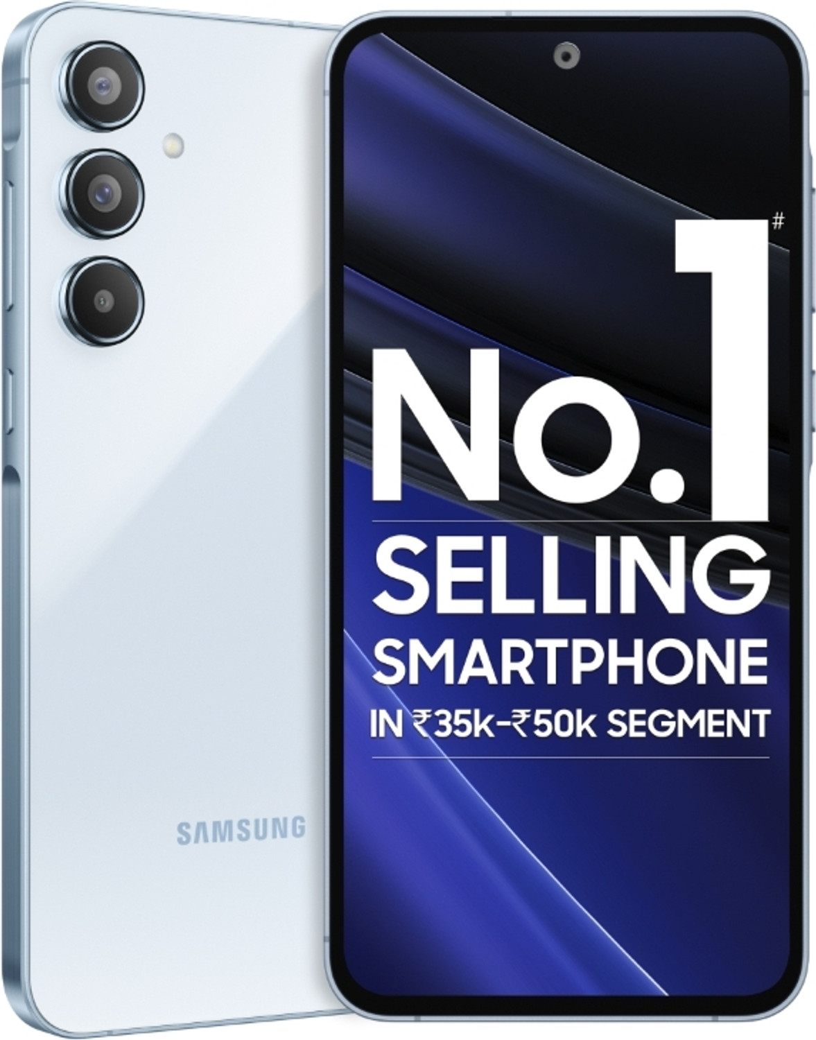 Image of Samsung Galaxy A55 5G (Awesome Iceblue, 256 GB)