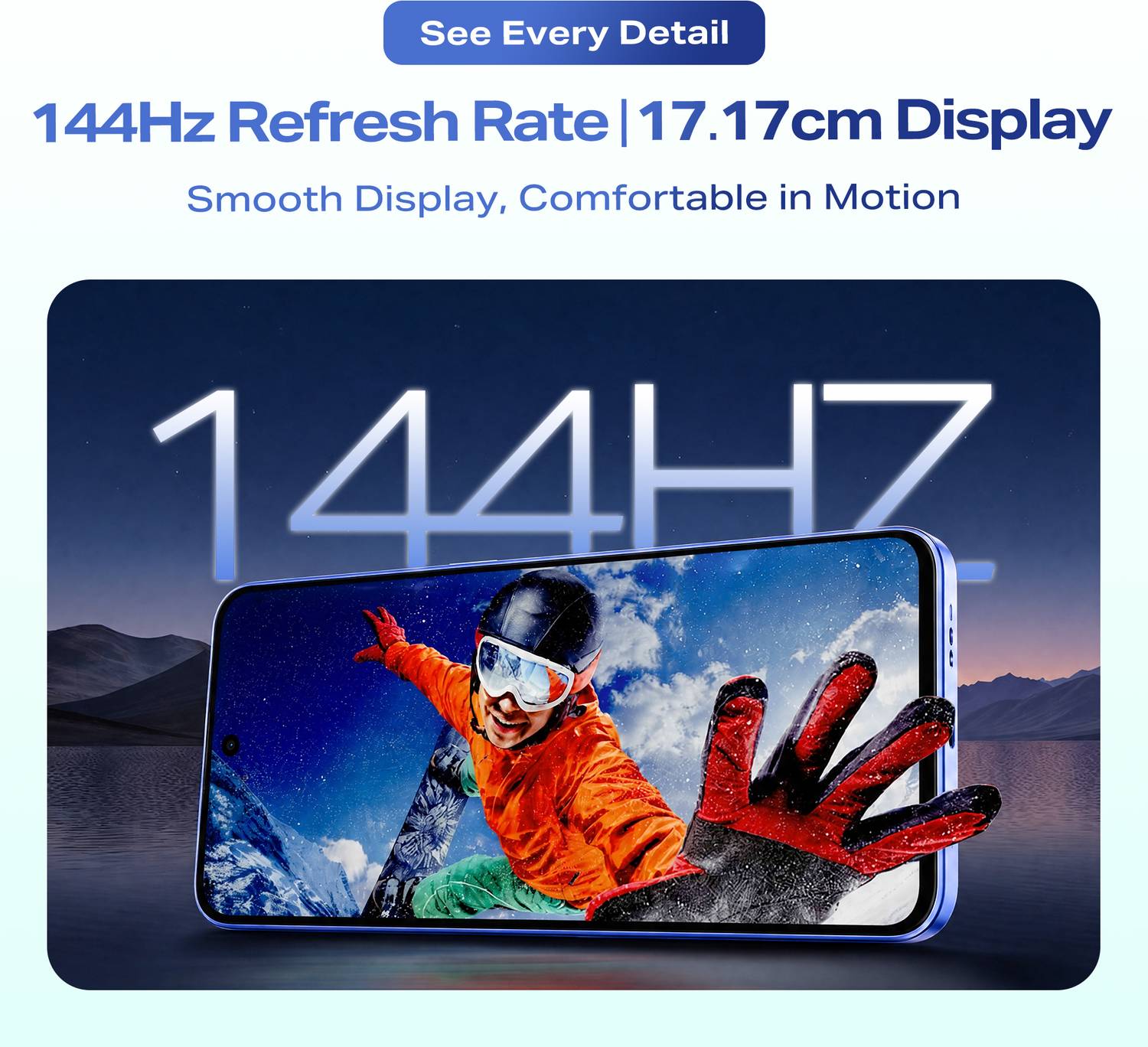 Infinix HOT 70 Pro 5G 128GB Dive Blue - Image 5